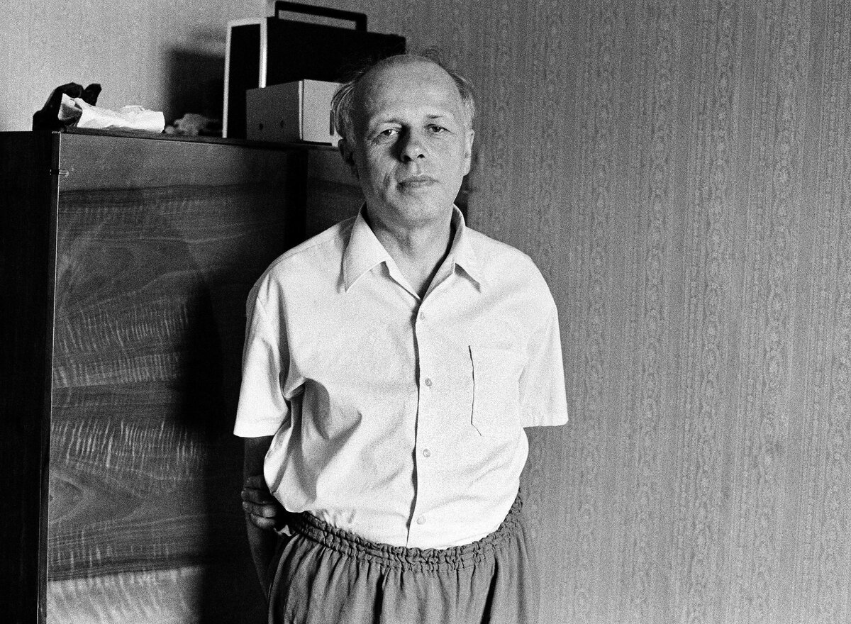 Советский физик во время объявленной им голодовки, 1974 год Associated Press/East News