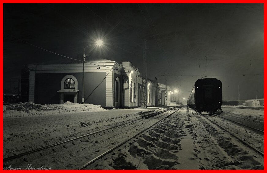 Примерно так выглядело место, где началась эта история