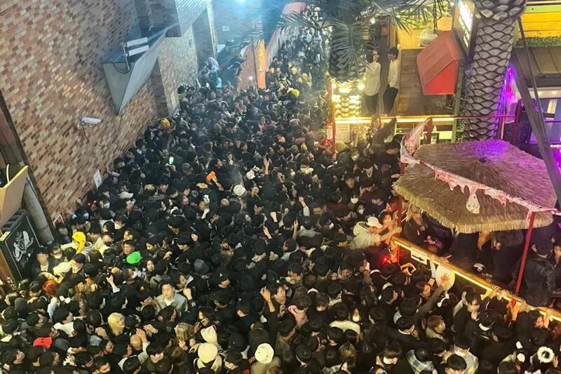 Кадры с места происшествия