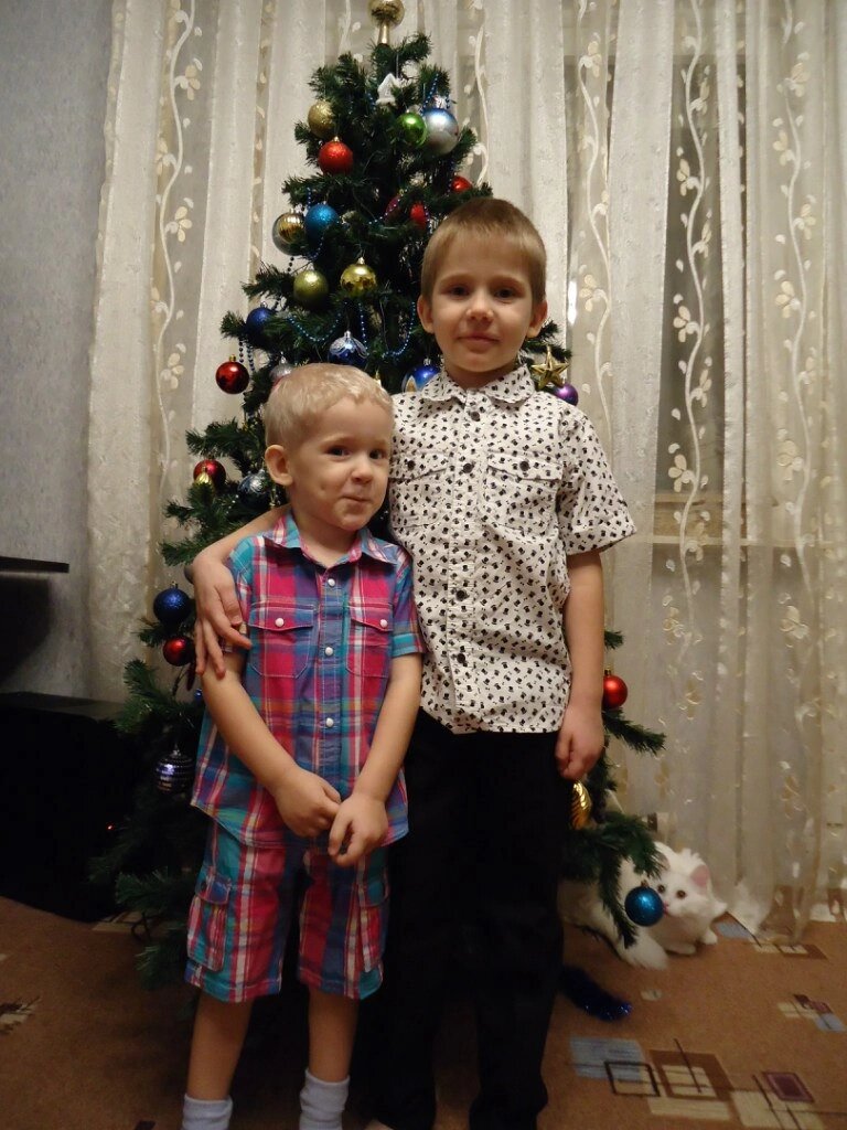 2014 год. Матвей и Никита