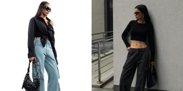    Джинсы карго You Wanna (12 900 руб.) / Lichi (4999 руб.).сайт интернет-магазина