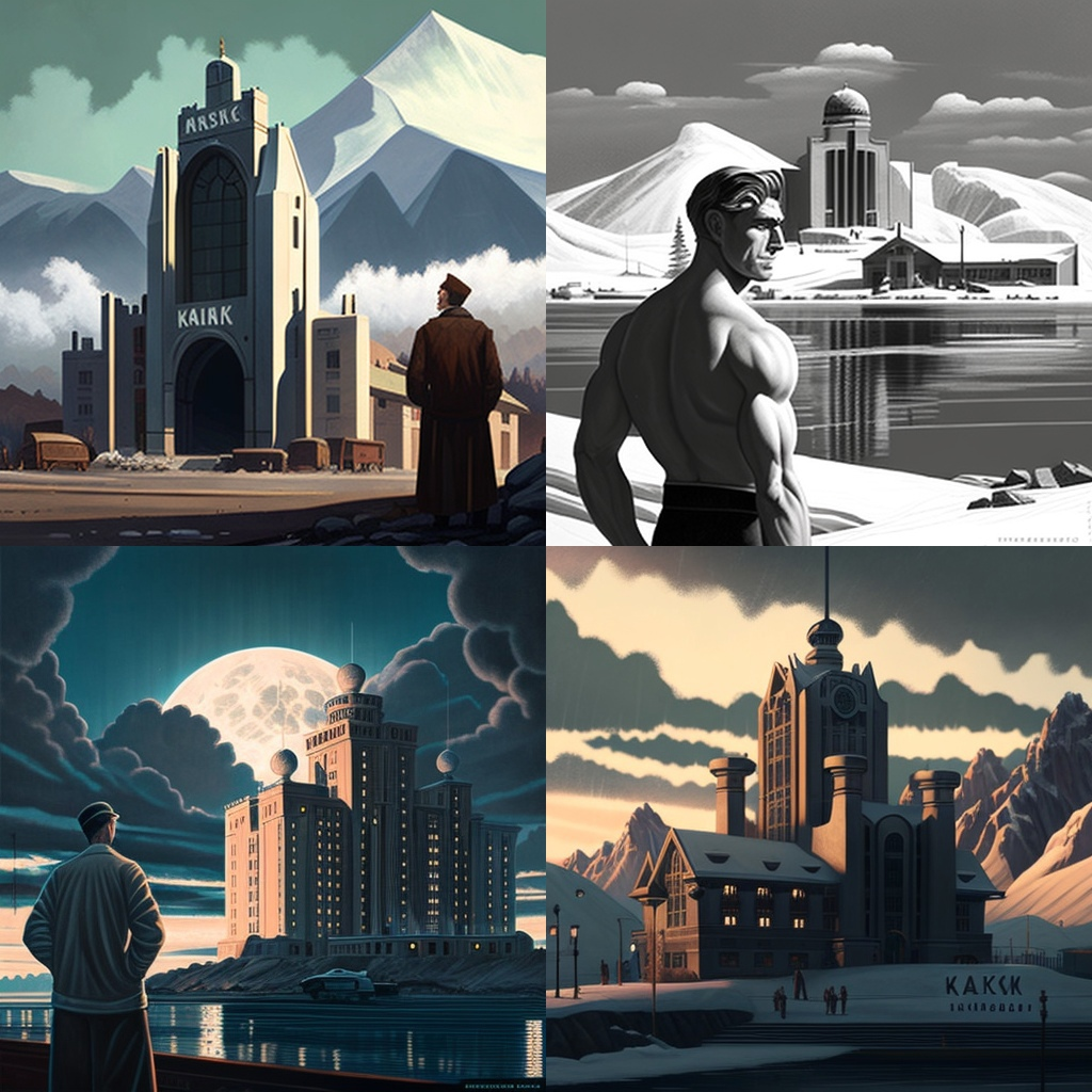 Здания американские, единственное, что указывает на Красноярск - "морж" с голым торсом на заснеженном берегу Енисея. Бессвязные обрывки надписей указывают на то, что создатели опасаются, как бы их не засудили за нарушение авторских прав при воспроизводстве названий, имён и точного портретного сходства.