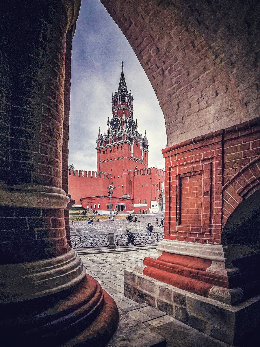 Москва, Спасская башня