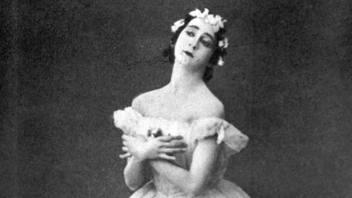    Анна Павлова, русская артистка балета© РИА Новости / Михаил Филимонов