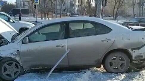     Один человек пострадал в дорожно-транспортном происшествии, произошедшем сегодня в Тюмени на пересечении улице Щербакова и Газовиков. Здесь столкнулись Toyota и Volkswagen.