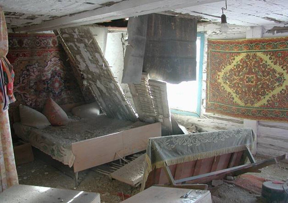     Землетрясение в Республике Алтай (2003 г.). Фото из архива группы ученых, в которую входил Г.Я.Барышников