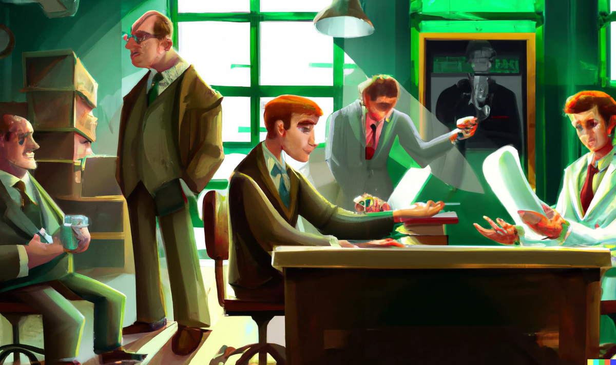 Этика в бизнеса по мнению DALLE-2