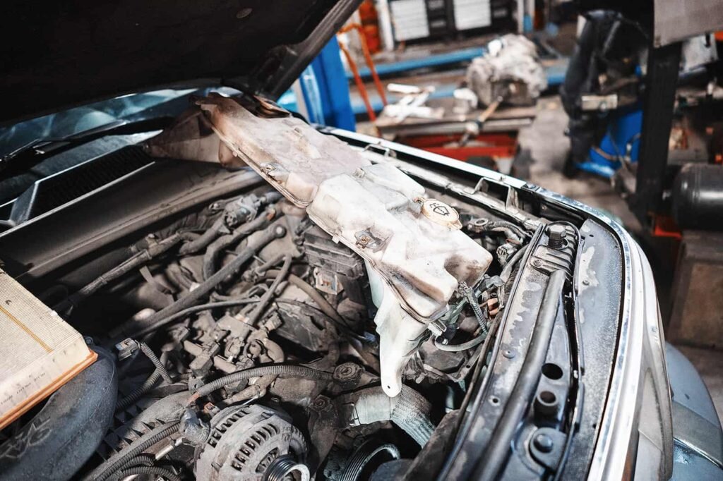 Отводим всю конструкцию в сторону