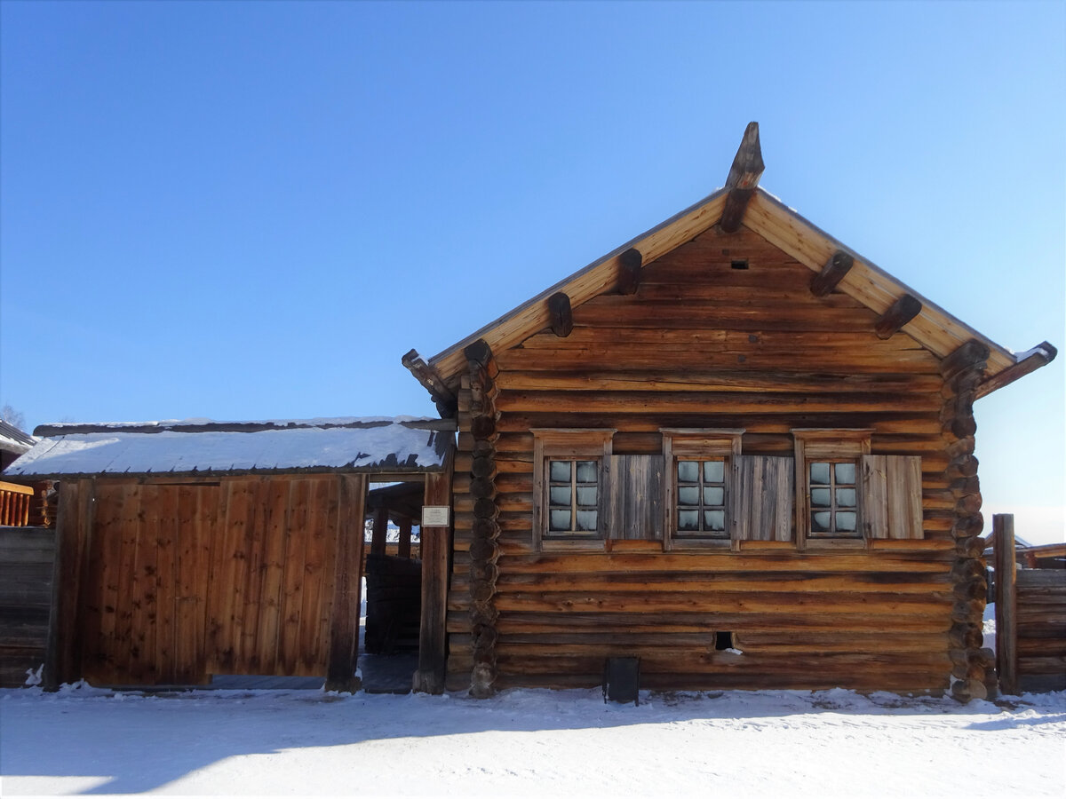 Усадьба Серышева (вторая половина XIX в.) из д. Дубынино Нижне-Илимского района