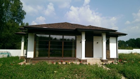 Дом из газобетона 9*11.