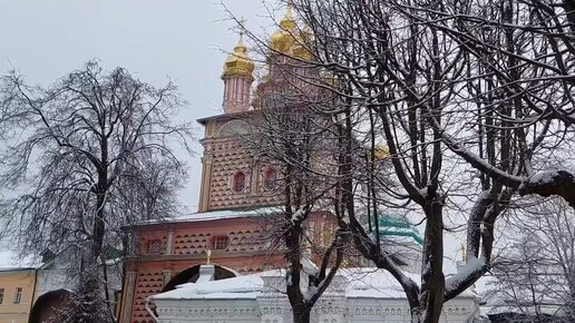 Такой была зима в Сергиевом Посаде