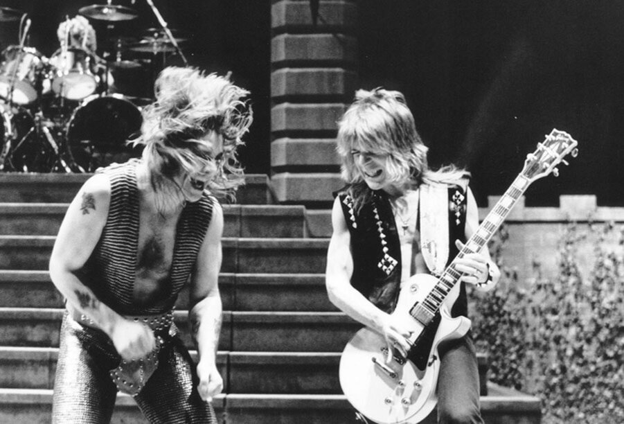 Оззи Осборн и Рэнди Роадс. Фото из открытых источников