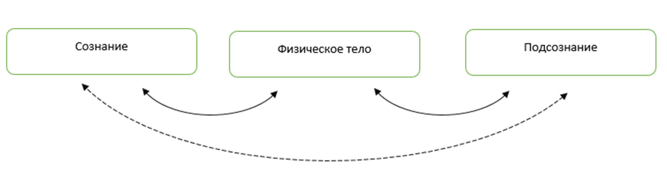 Механизмы взаимодействия психики и тела