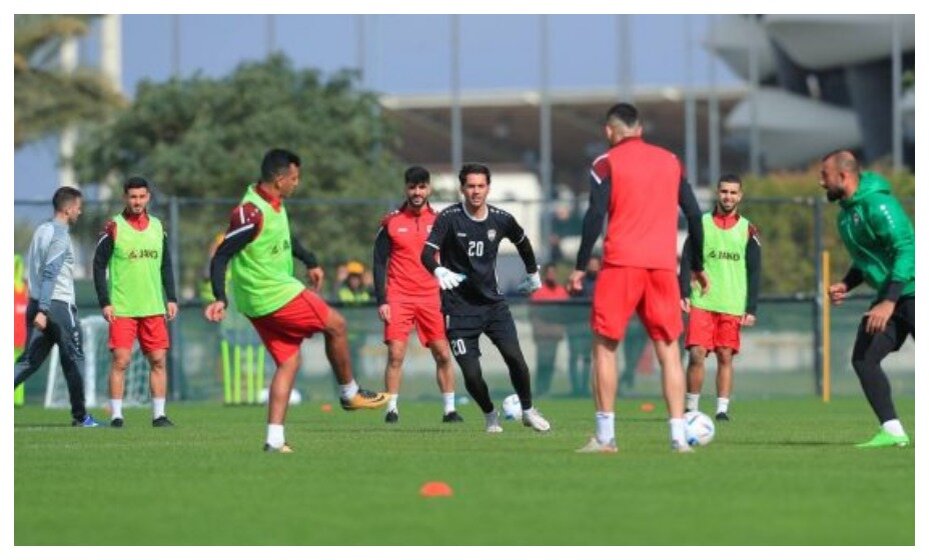    Сборная Ирака готовится к матчу с Россией. Фото: официальный сайт Сборной Ирака по футболу