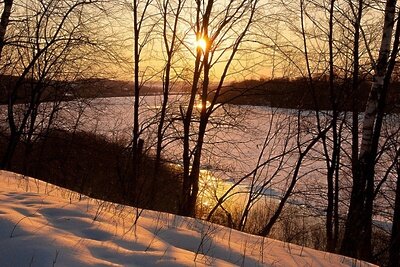    Река Ока зимой ©Фото Александра Родина Фото