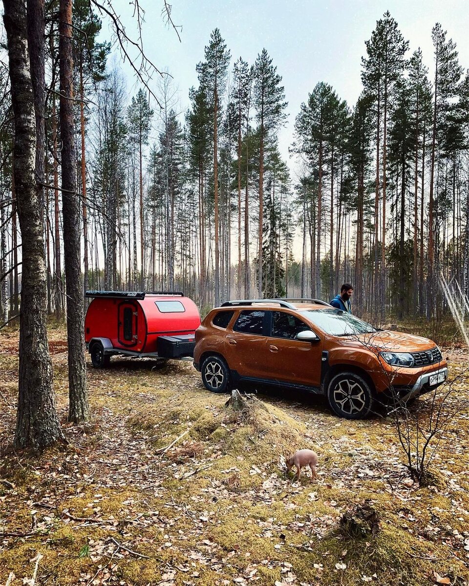 Кемпер «Свообода» семьи настоящих путешественников Анны Смолиной и её мужа Валеры.