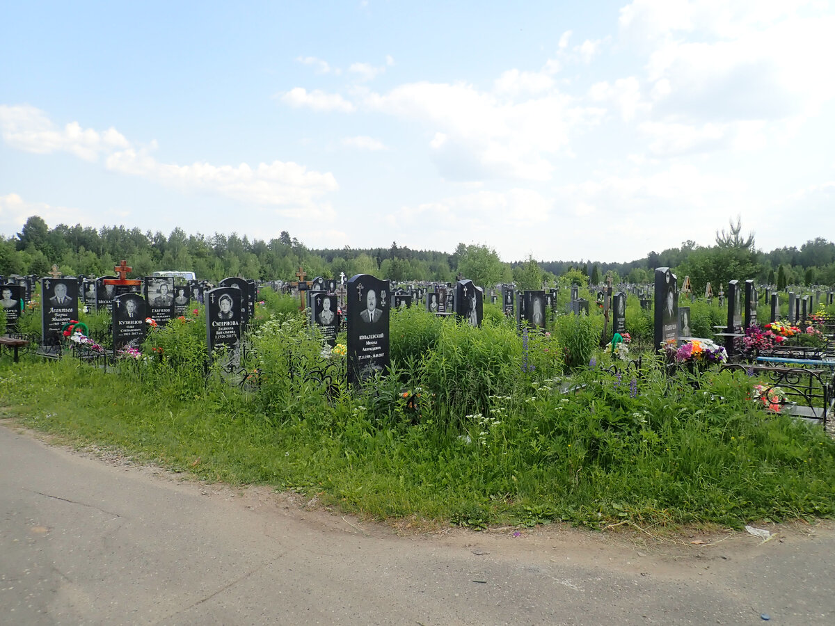 Богородское кладбище памятники