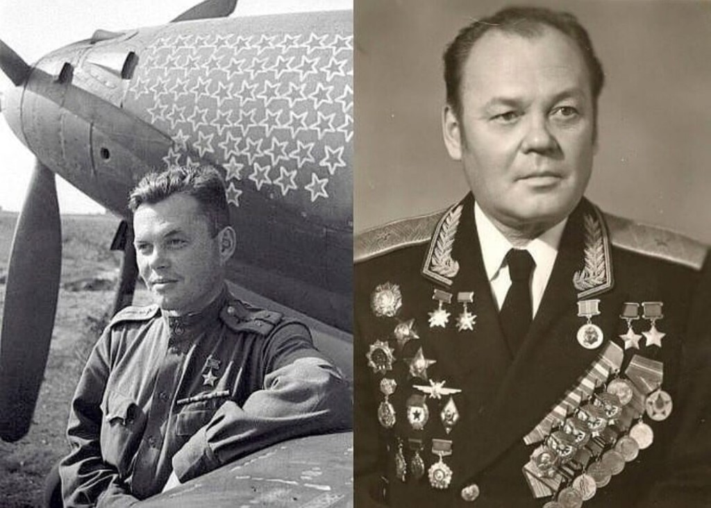 Летчик бомбардировщик дважды герой советского