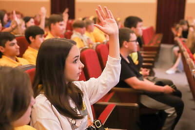    В подмосковном Солнечногорске для участников трудового отряда «Чистогорье» состоялись авторские тренинги и квизы по профориентации © Сайт администрации г.о. Солнечногорск