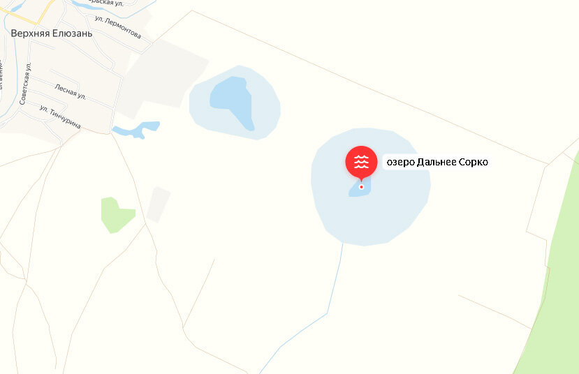 оз. Дальнее Сорко (Городищенский район, Пенз.обл) - Яндекс Карты