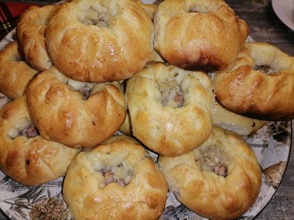 Татарские пирожки с мясом и картошкой. Как я готовлю это блюдо