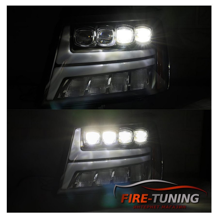 Ближний и дальний свет фар