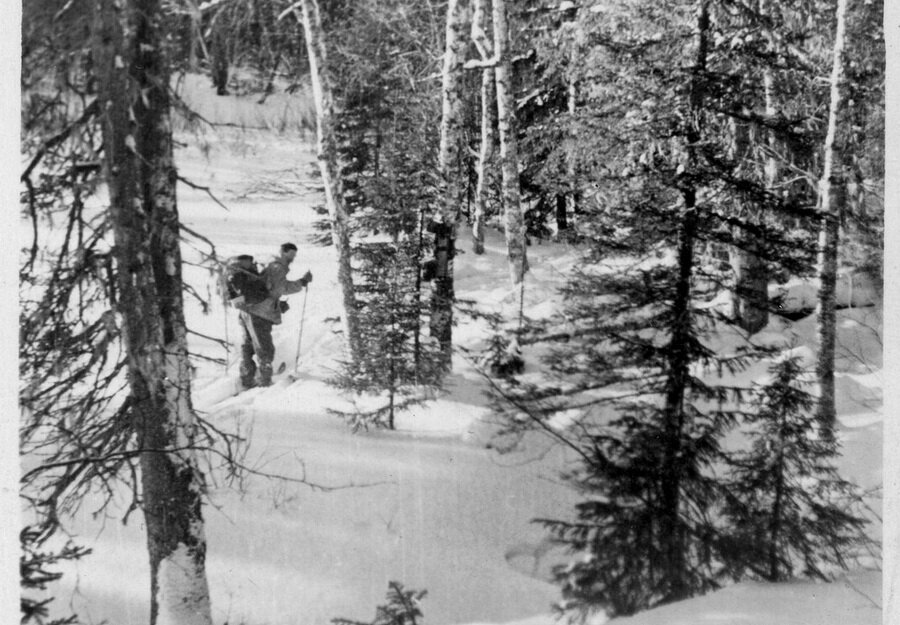 Часть фото 30 или 31 января - Золотарев в верховьях Ауспии. Из открытых источников