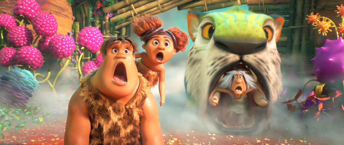 Кадр из "Семейки Крудс 2" 2021