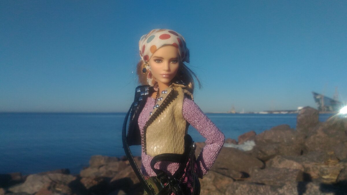 Barbie Наташа Водянова из моей коллекции в Санкт-Петербурге.