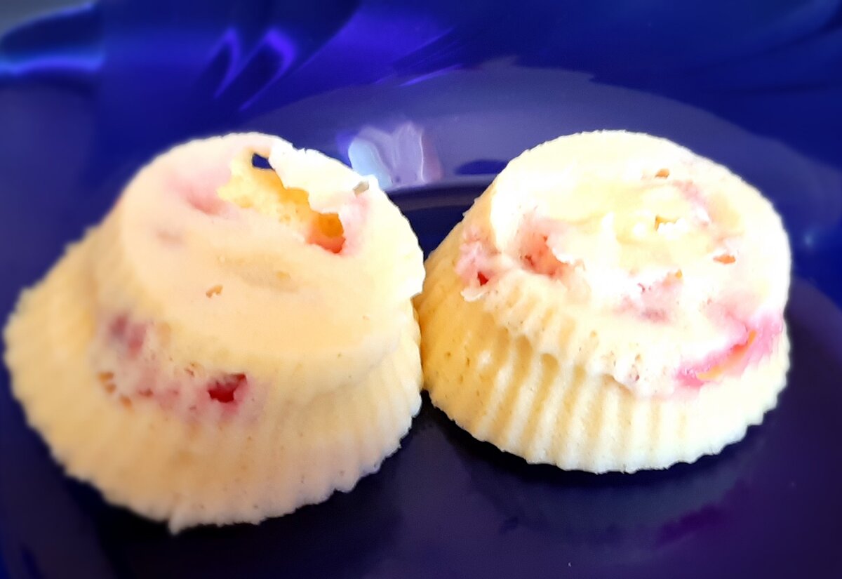 ПП кексы со смородиной