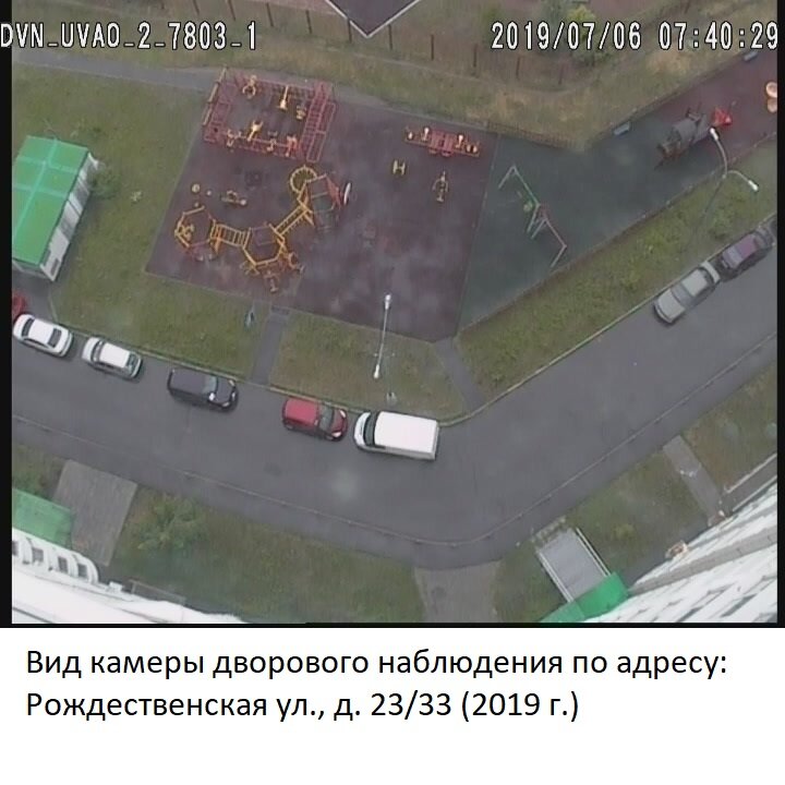 Дворовое видеонаблюдение