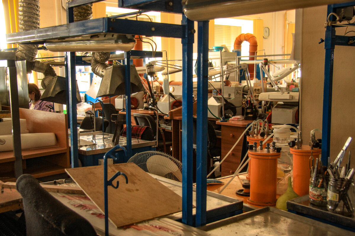 На предприятии Золотые купола