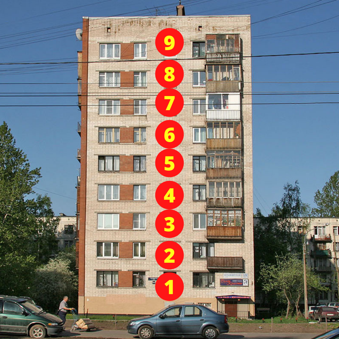 9 этажная Хрущевка 