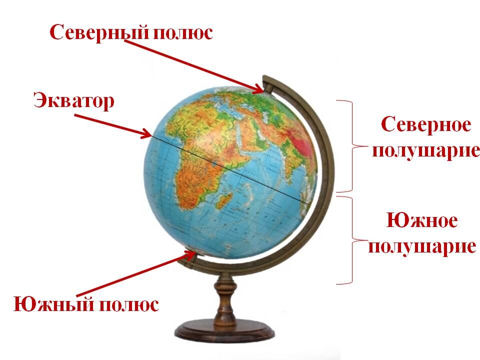 Северное полушарие Северный полюс Южный полюс. Северный и Южный полюс на глобусе. Южный полюс земли на глобусе. Экватор Северный и Южный полюс. Что такое северный и южный полюс