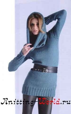 Модель туники из журанала