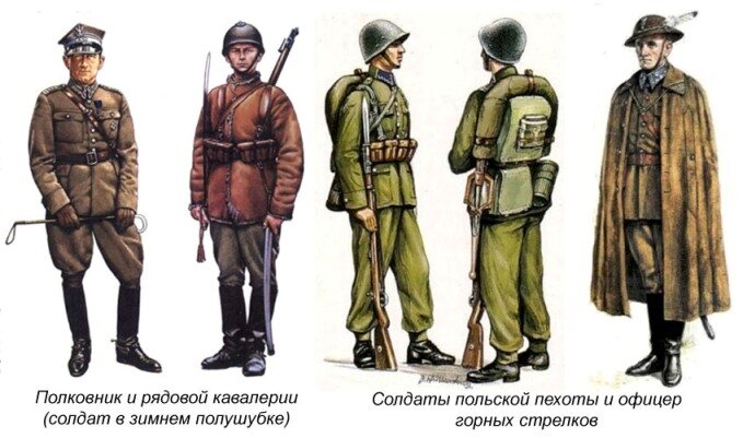 2МВ: Армия Польши в 1939 г. Униформа | Петр Власов | Дзен