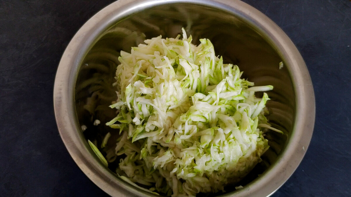 Присаливаем и даем постоять