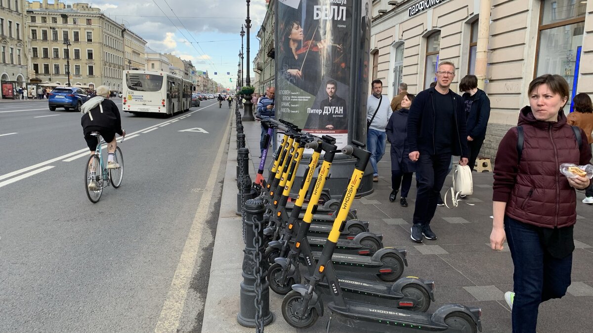 Электро самокаты в Петербурге, за и против