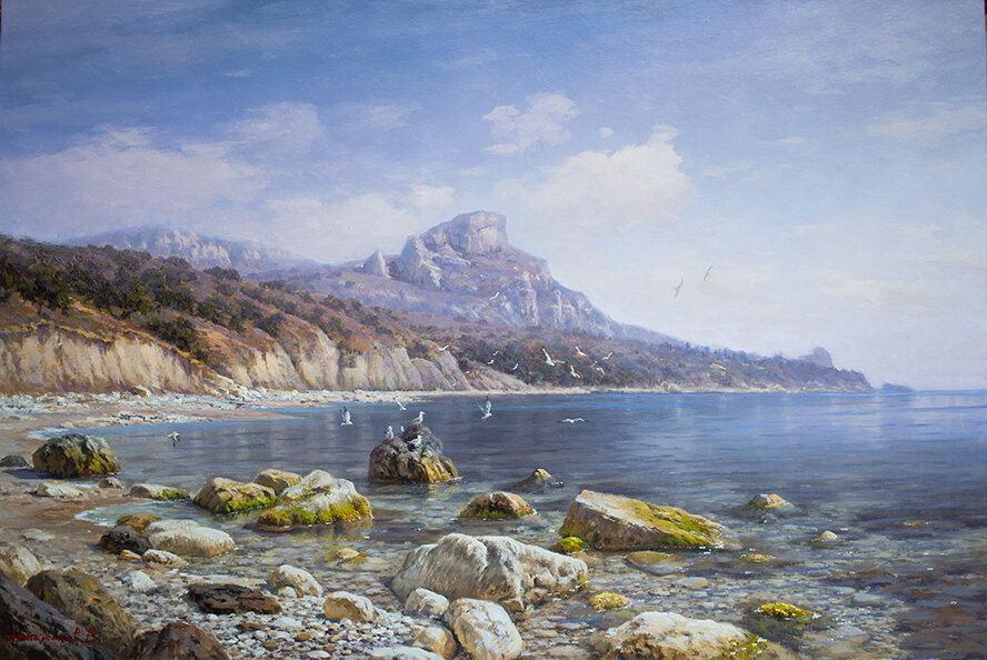 Артамонов В.А., «Крым, Ласпи», 2021