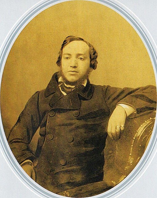 Граф Кушелев-Безбородко Григорий Александрович . Фотография 1858 года.