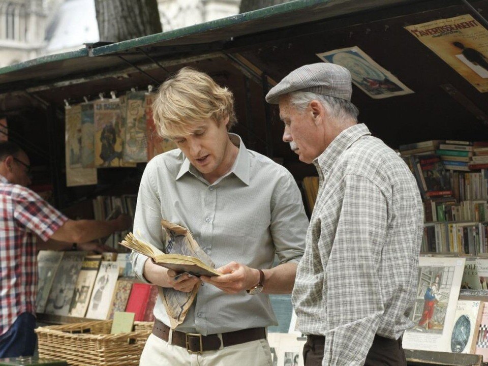 Кадр из фильма "Полночь в Париже", 2011 год, режиссер Вуди Аллен