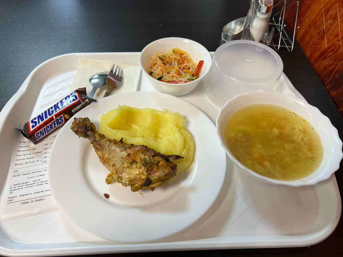 Каждый день работодатель выделяет 250 рублей на питание работника. 