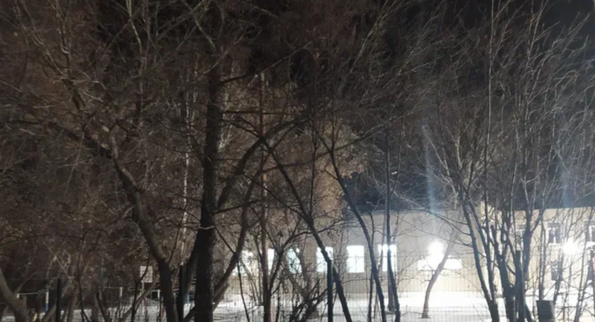 спортзал в нашей деревенской школе здоровенный и с современным ремонтом. Самое то заниматься. 