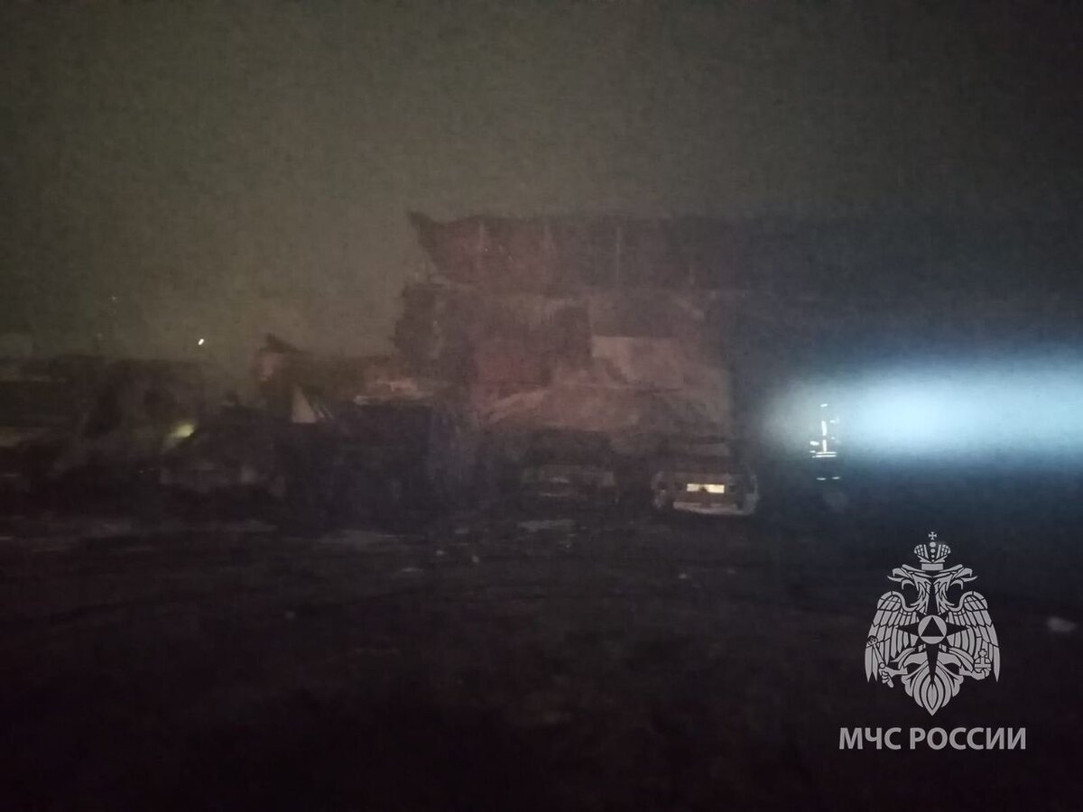    В Бузулуке на пожаре в автосервисе пострадал мужчина Кристина Просвиркина