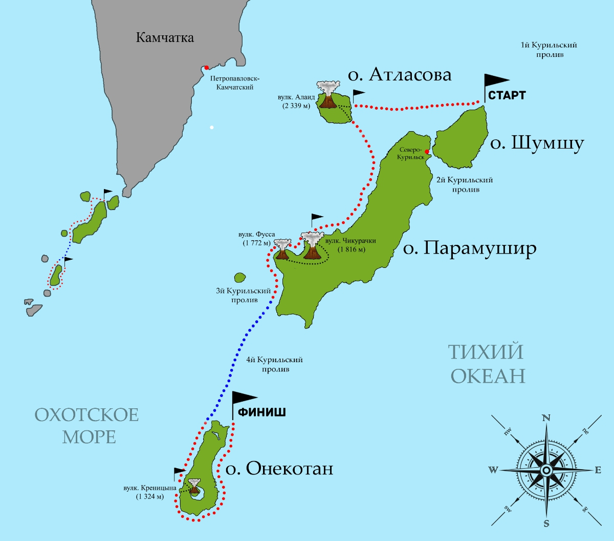 Остров Атласова Курильские острова. Курильские острова Парамушир. Остров Атласова на карте. Остров Атласова вулкан Алаид.