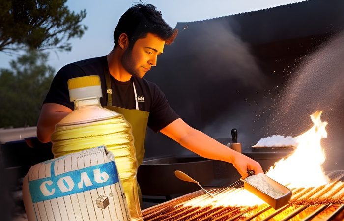 Для чего нужно солить угли и поливать подсолнечным маслом   / Изображение Novate.ru