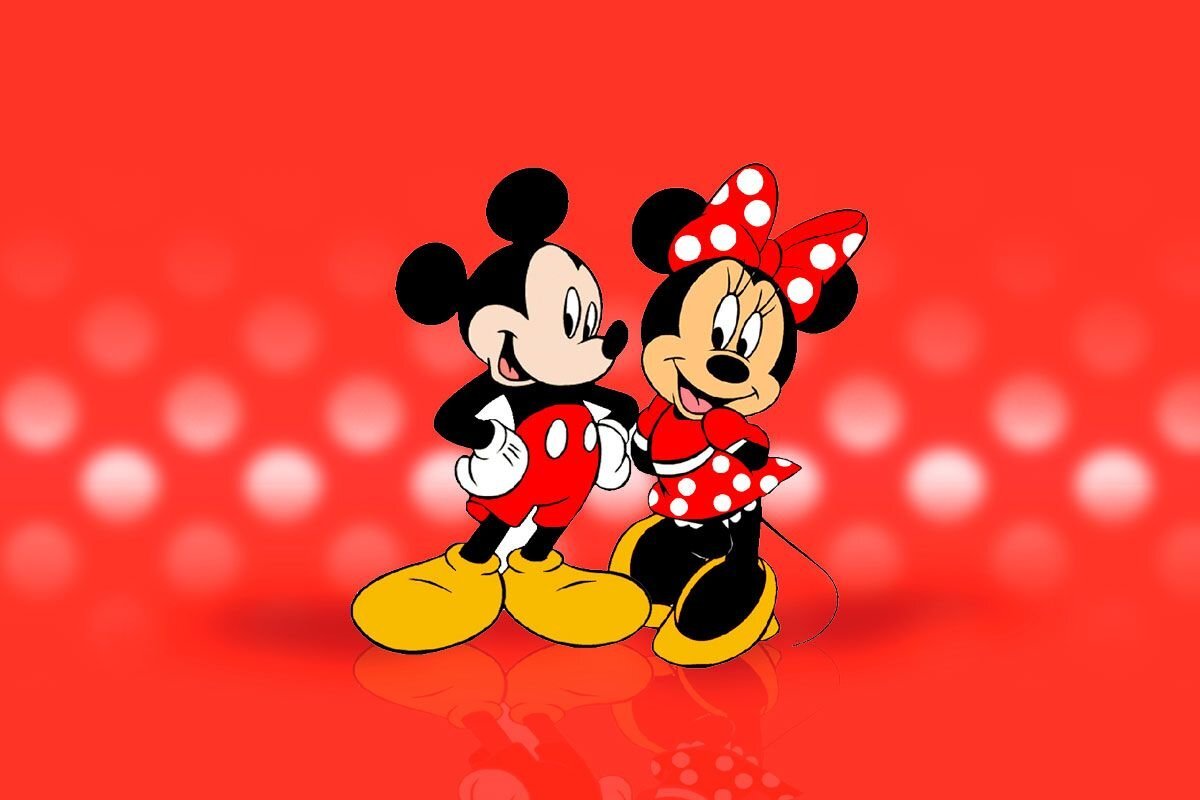      Микки и Минни Маус