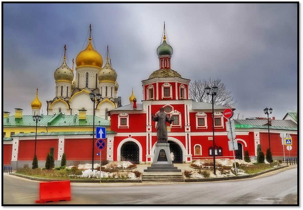 Зачатьевский монастырь в москве фото