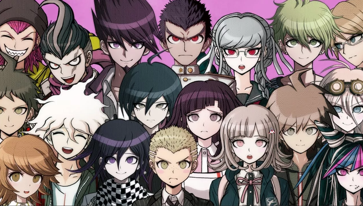 Danganronpa android. Данганронпа v2. Ронпа 3 персонажи. Данганронпа v2 персы. Персонажи Данганронпы 2.