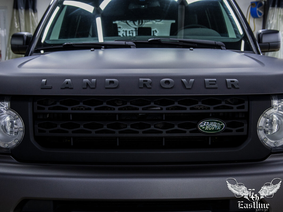 Серый матовый ему к лицу! Land Rover Discovery в тюнинг-ателье Eastline  Garage | Тюнинг ателье Eastline garage | Дзен